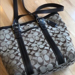 Brown “C” Coach Bag